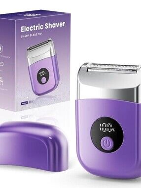 Purple Electric Shaver for Women Grooming - Brand: